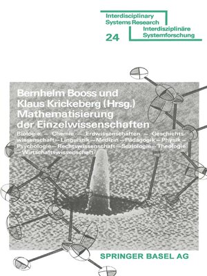cover image of Mathematisierung der Einzelwissenschaften